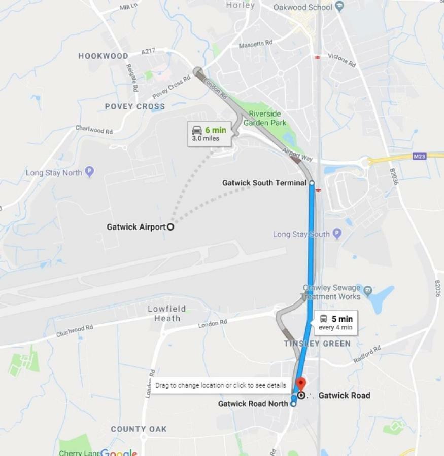 Lux Apartment In Gatwick クローリー エクステリア 写真